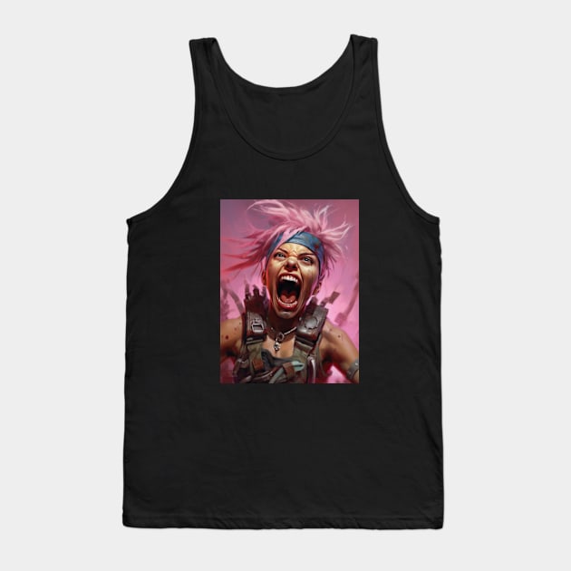 Scream for war and vengance Tank Top by obstinator